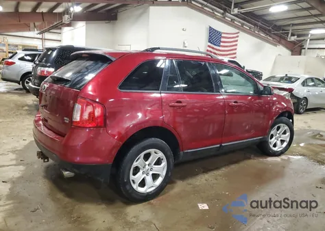 2014 Ford Edge Sel z USA, uszkodzony, nr VIN 2FMDK4JC0EBB36318